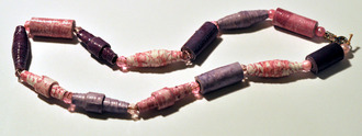 Paper Beads necklace