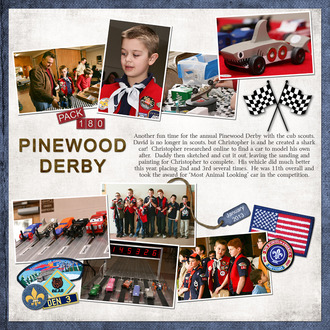 Pinewood Derby - January 2013