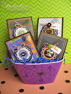 Halloween Matchbook Treat Holders