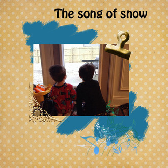 Song of snow/Kindergarten day