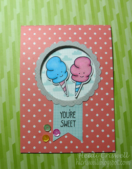 You're so sweet card