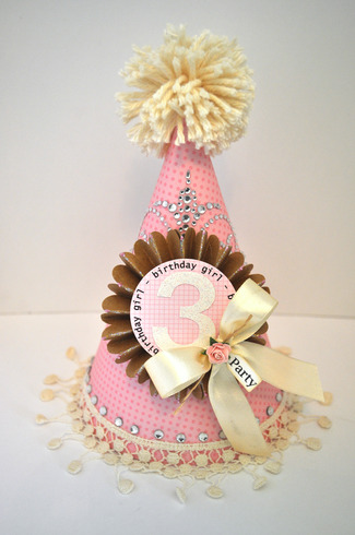 Little girl party hat : Gallery : A Cherry On Top