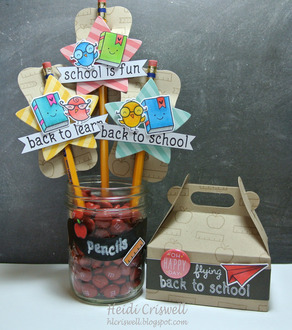Pencil Toppers - carry all box