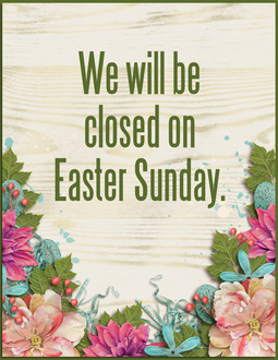 Easter Sign