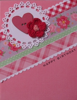 Birthday card: May card challenge