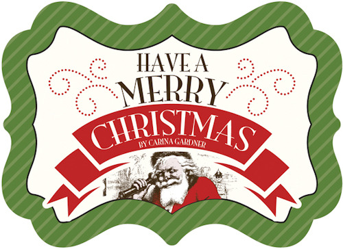 Have A Merry Christmas Carta Bella Echo Park