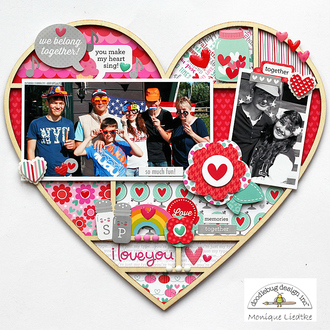 Doodlebug Sweet Things Heart