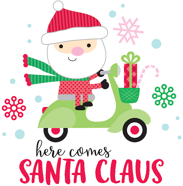 Here Comes Santa Claus Doodlebug Designs Design