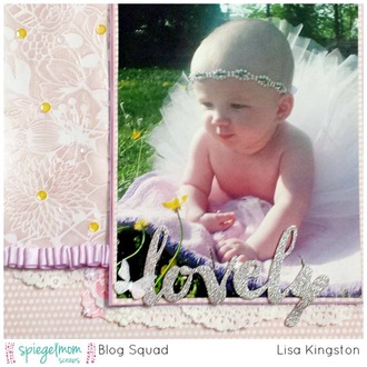 Lovely  SpiegelMom Scraps Blog Hop