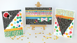 Happy Birthday Cards - Pebbles Inc.