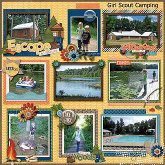 Girl Scout Camping