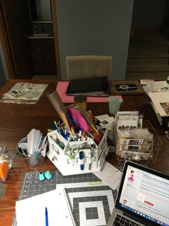 My Desk Before NSD