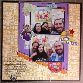 Chuck E Cheese Family Frenzy