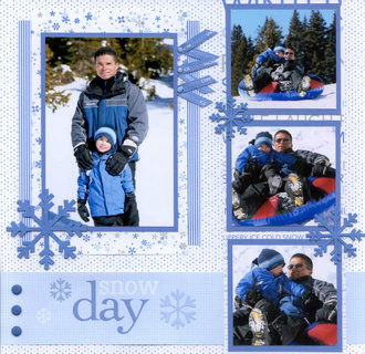 Snow Day with Daddy