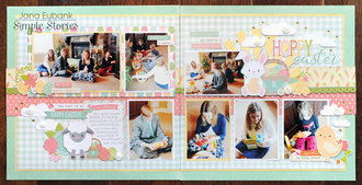 Simple Stories Bunnies & Baskets - Hoppy Easter