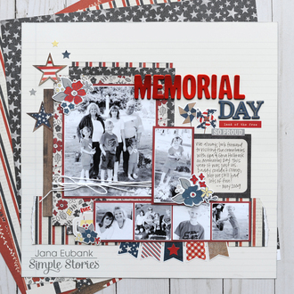 Simple Stories Let Freedom Ring - MEMORIAL DAY