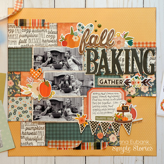 Simple Stories Fall Farmhouse - Fall Baking