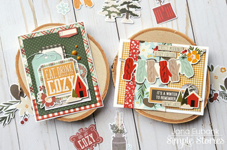 Simple Stories Winter Farmhouse Cards