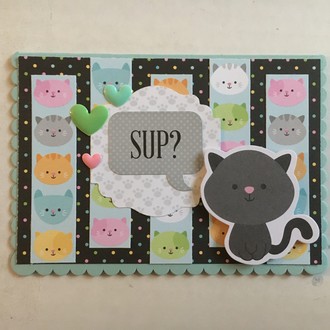 'Sup Kitty Card