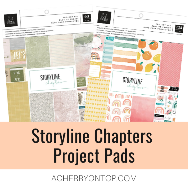 Heidi Swapp Storyline Chapters Mini Sticker Book-The Journaler, 1