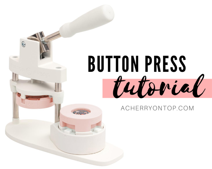 We R Makers > Button Press > Oval Button Press Insert - We R Memory  Keepers: A Cherry On Top