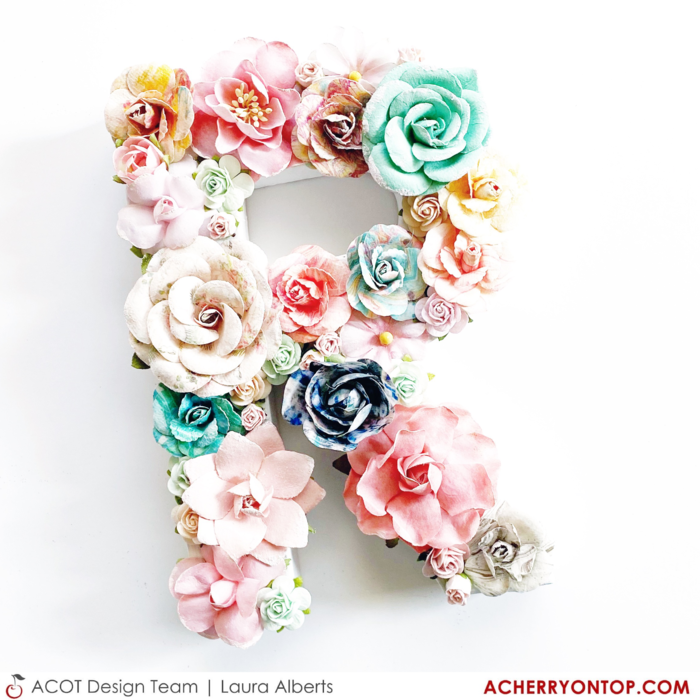 How To Decorate Reversible Paper Mache Letters - Making Make Believe
