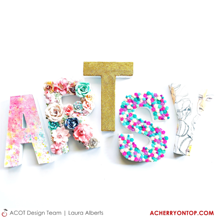 12 Paper Mache Craft Letters Initials Party Supplies Decor Photo