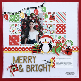 Merry & Bright Layout