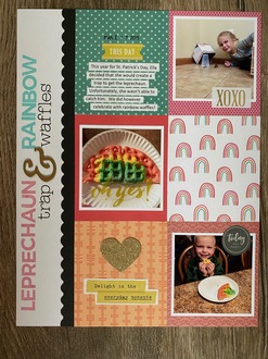Leprechauns and Rainbow Waffles