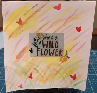 Wildflower card