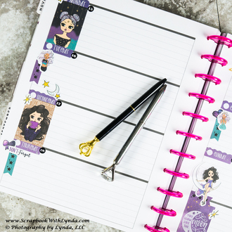 It's All About Purple Planner Spread