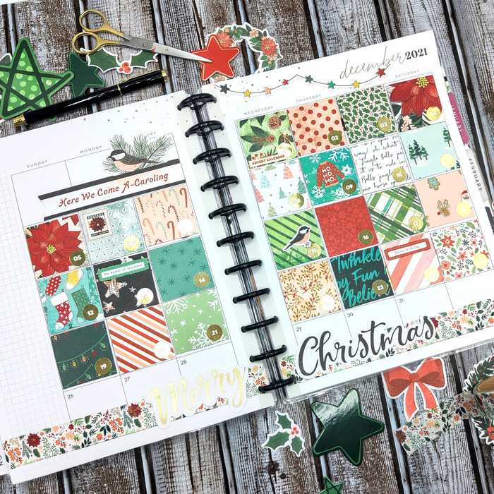 Pine Book Washi Tape - Months, Days & Dates for Planner Journal