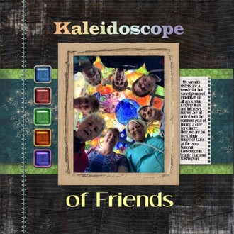 Kaleidoscope of Friends