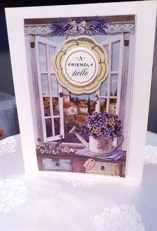 Stamperia Provence Card