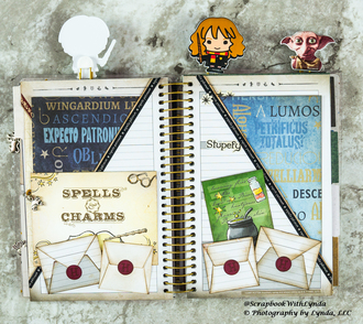 Harry Potter Junk Journal – Spells & Charms Section