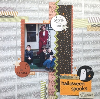 Halloween Spooks/ Becky Fleck #272