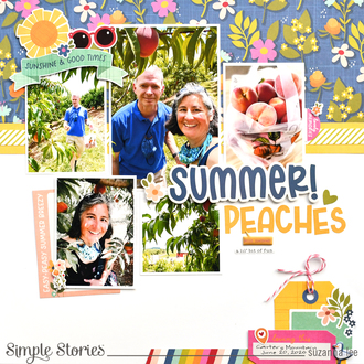 Summer Peaches - Simple Stories