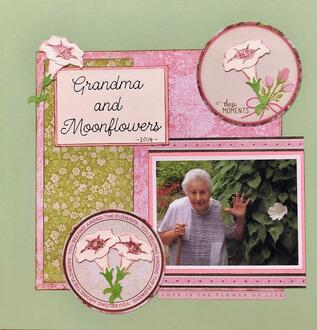 Grandma and Moonflowers
