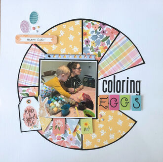 coloring eggs (May 2022 NSD Joannie's Pie Chart Challenge)