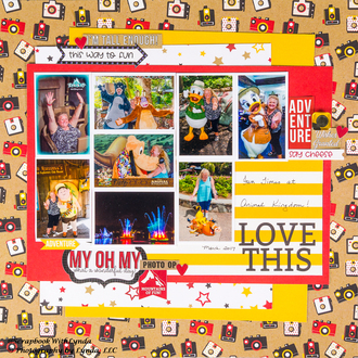 Why I Like Layers on Scrapbook Layouts
