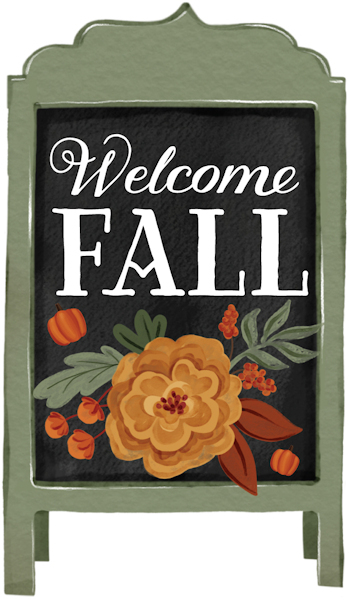 Welcome Fall Carta Bella Echo Park