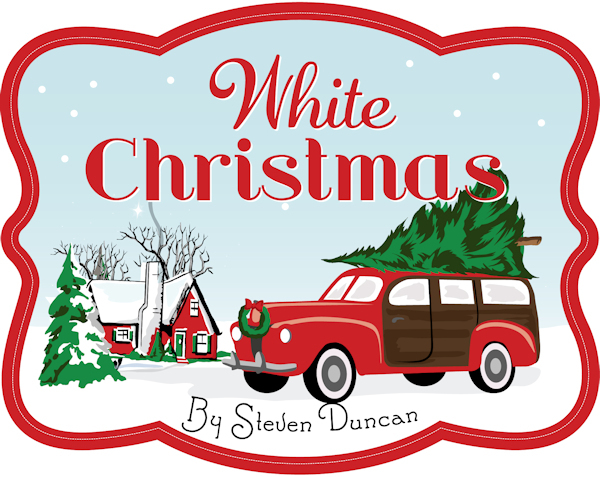 White Christmas Carta Bella Echo Park Steven Duncan