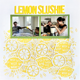Lemon slushie