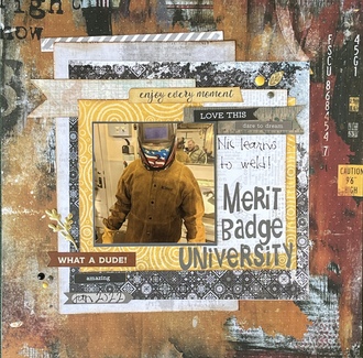 Merit badge University/July  Manufacturer
