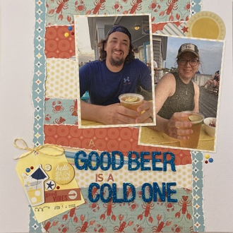 a good beer is a cold one