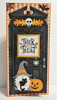 Halloween Slim Card with Door