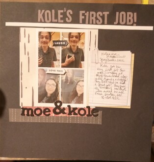 Kole's F1rst Job