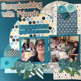 Scrapbooking with Friends