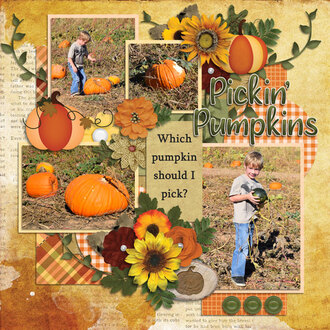 pickin pumpkins