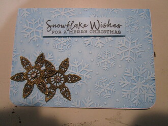 SNOWFLAKE CARD